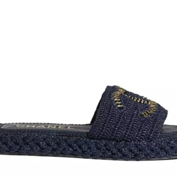 CHANEL | Shoes | Chanel Crochet Mules | Poshmark